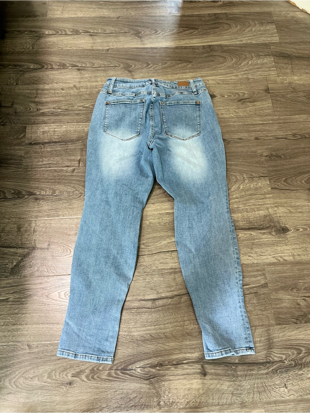 Judy Blue Women’s High Waist Vintage Wash Boyfriend Jeans Size 14W - Picture 2 of 5
